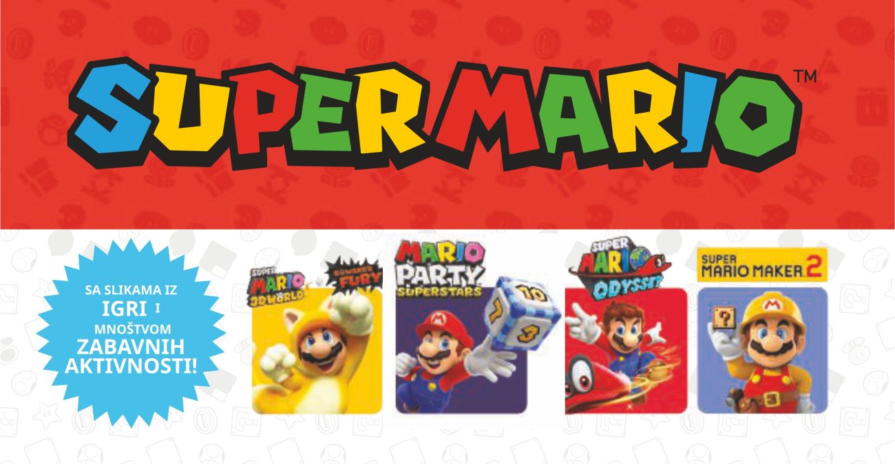 SUPER MARIO banner new